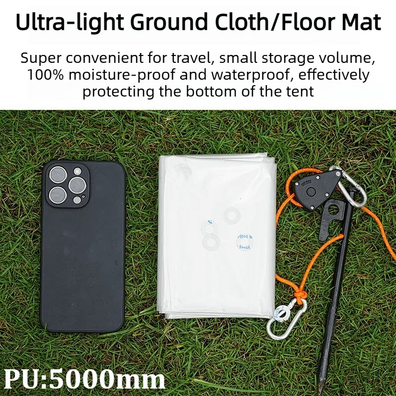 Ultralight Ground Sheet - Ультралегкий водонепроницаемый коврик для палатки 5000