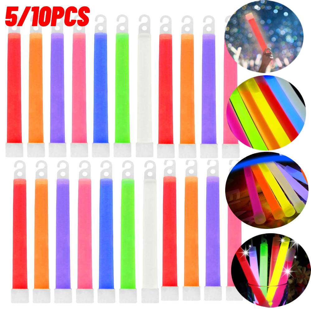 Glow Sticks Survival - 5/10 шт., флуоресцентные светящиеся в стиле