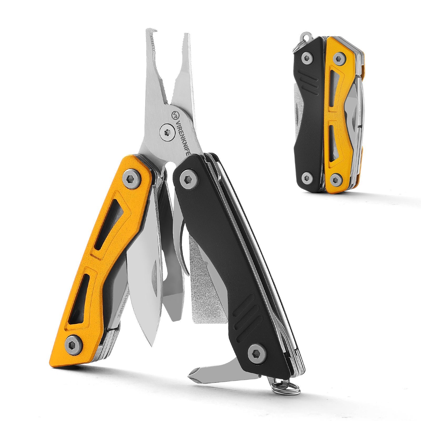 Outdoor Camping Essential Gear - Многофункциональные плоскогубцы 13-в-1 для рыбалки, EDC-инструменты,