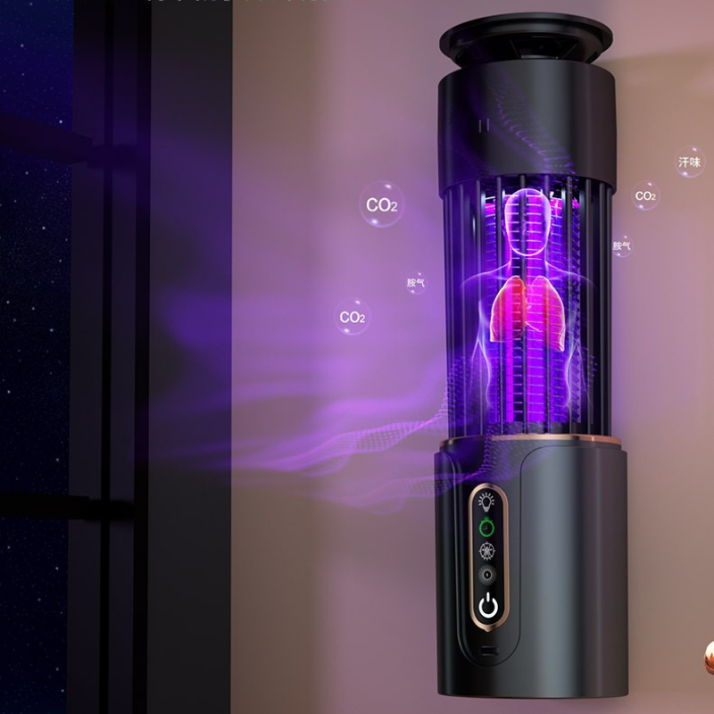 Outdoor Camping Bug Zapper - Лампа-уничтожитель комаров, бесшумный уничтожитель насекомых, фиолетовый