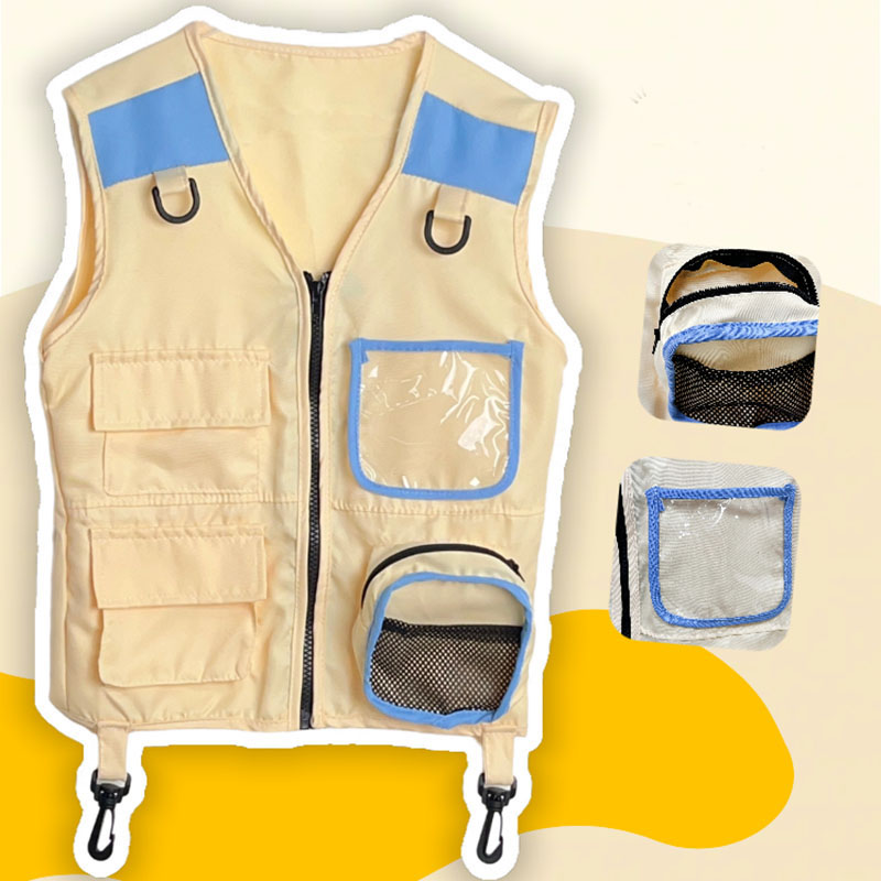 Outdoor Camping Kids Activities - Детский жилет Explorer, ролевая игра, косплей,