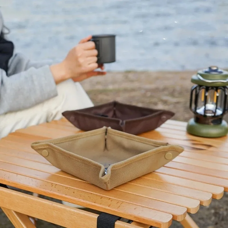 Outdoor Camping Folding Storage Box - Портативный складной квадратный органайзер для кемпинга