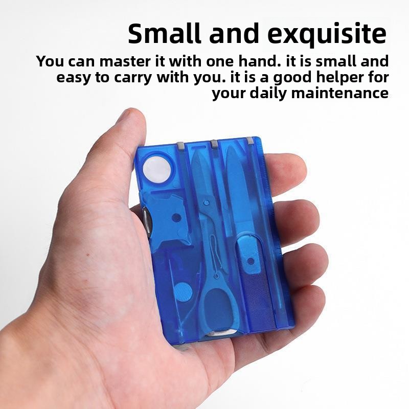 Outdoor Camping Essential Gear - Карманная кредитная карта 12 в 1,