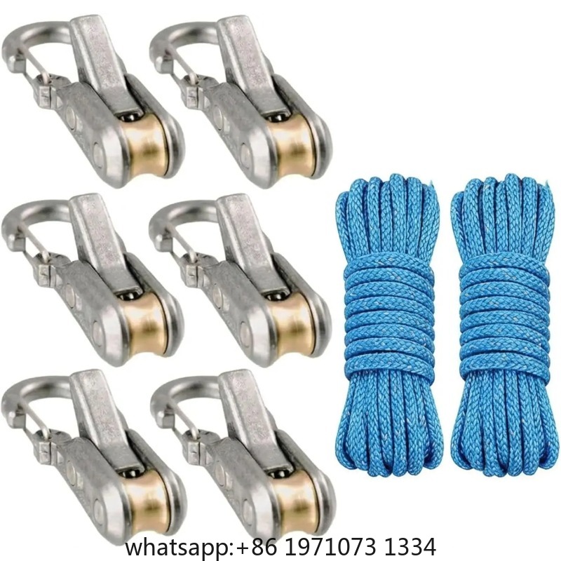 Camping Rope - Набор из 6 роликов для веревок,