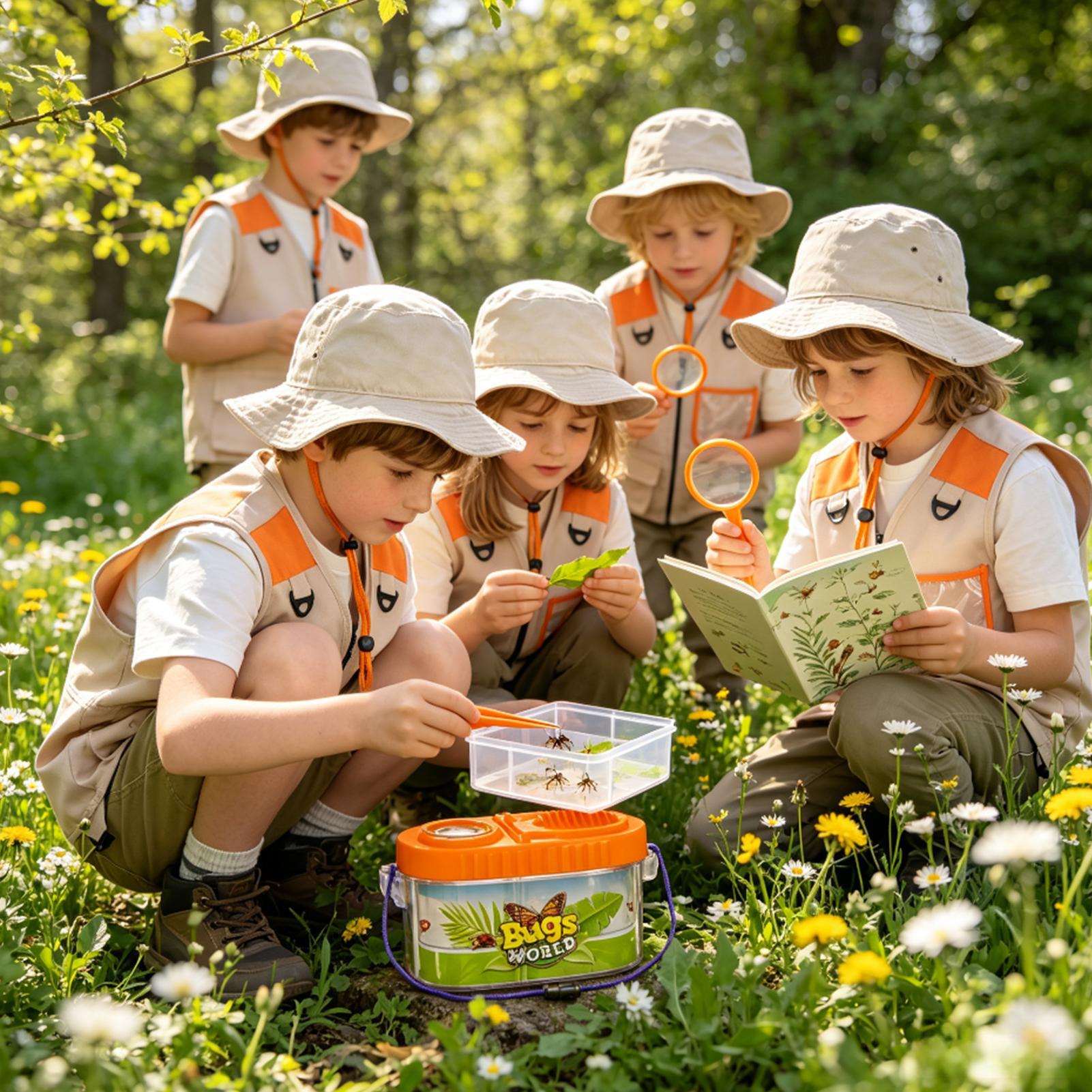 Outdoor Camping Kids Activities - Детский набор для приключений с увеличительным
