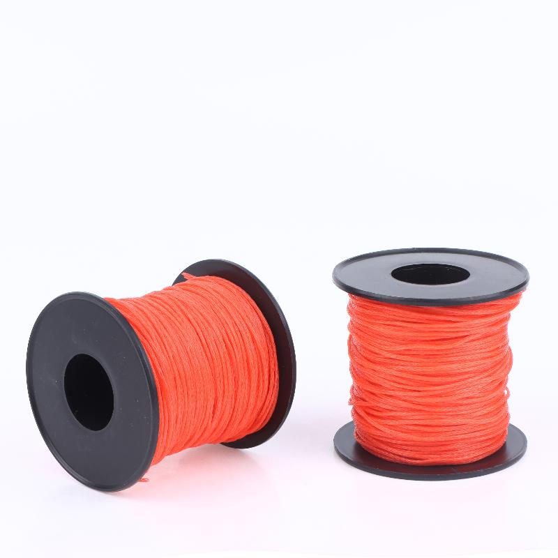 Camping Rope - 50 м/рулон, красная маркировочная строительная леска,