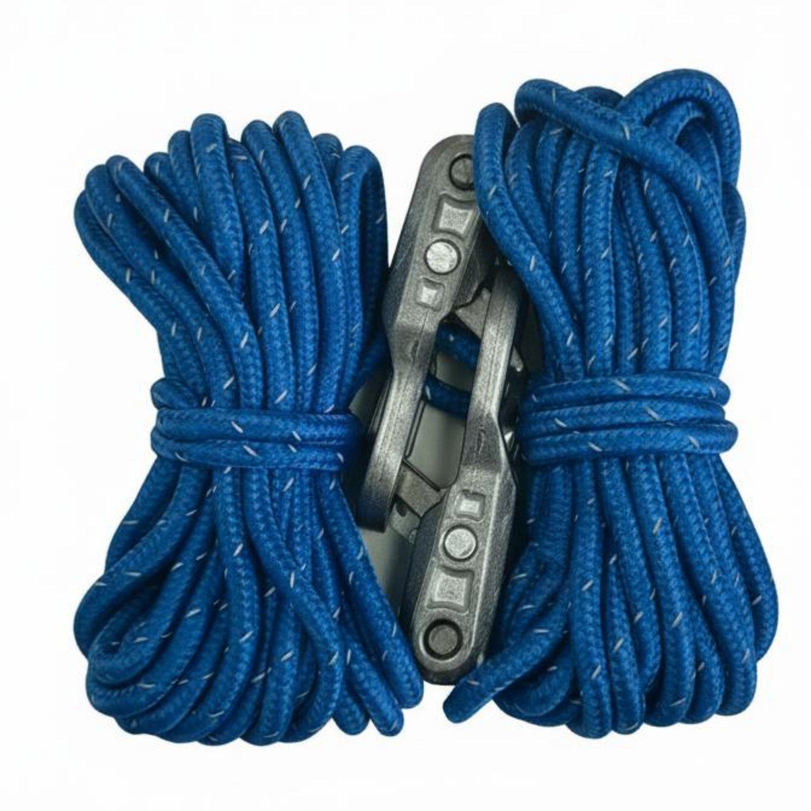 Camping Rope - Регулируемый зажим-фиксатор для нейлонового шнура/парашютного шнура