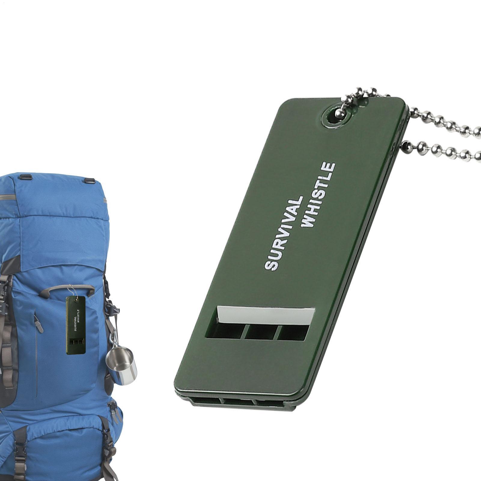 Outdoor Camping Essential Gear - 1 шт. 3-частотный свисток с высокой