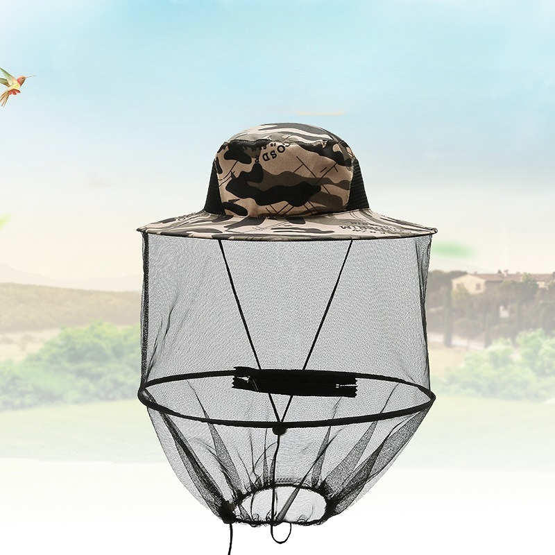 Outdoor Camping Bug Zapper - 1 шт. Складная сетчатая кепка от
