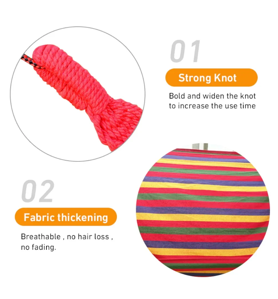 1 шт. Уличный холщовый гамак-к – обзор и цена Camping Rope