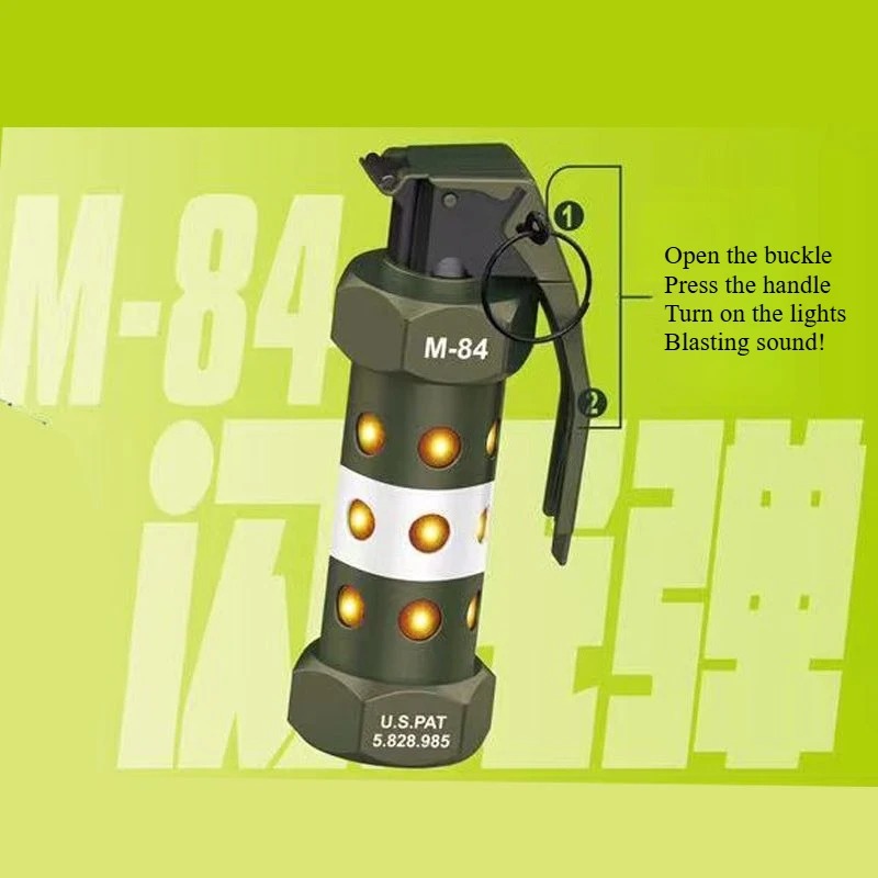 Тактическая муляж-граната M84  – обзор и цена Outdoor Camping Essential Gear