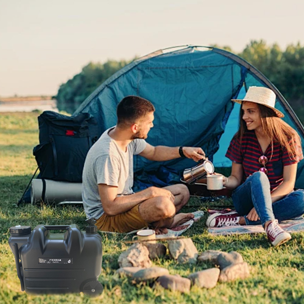 Походное ведро на 28Л с краном – обзор и цена Outdoor Camping Water Tank