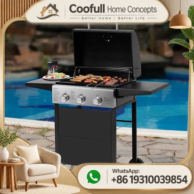 Газовый гриль на пропане с бок – обзор и цена Outdoor Camping Cooking Table