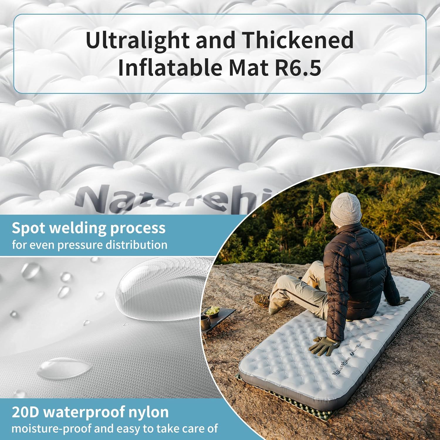 Надувной матрас Naturehike R6. – обзор и цена Ultralight Ground Sheet