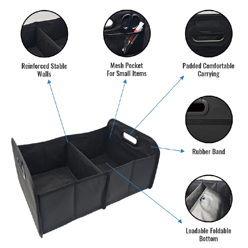 Органайзер для багажника внедо – обзор и цена Outdoor Camping Folding Storage Box