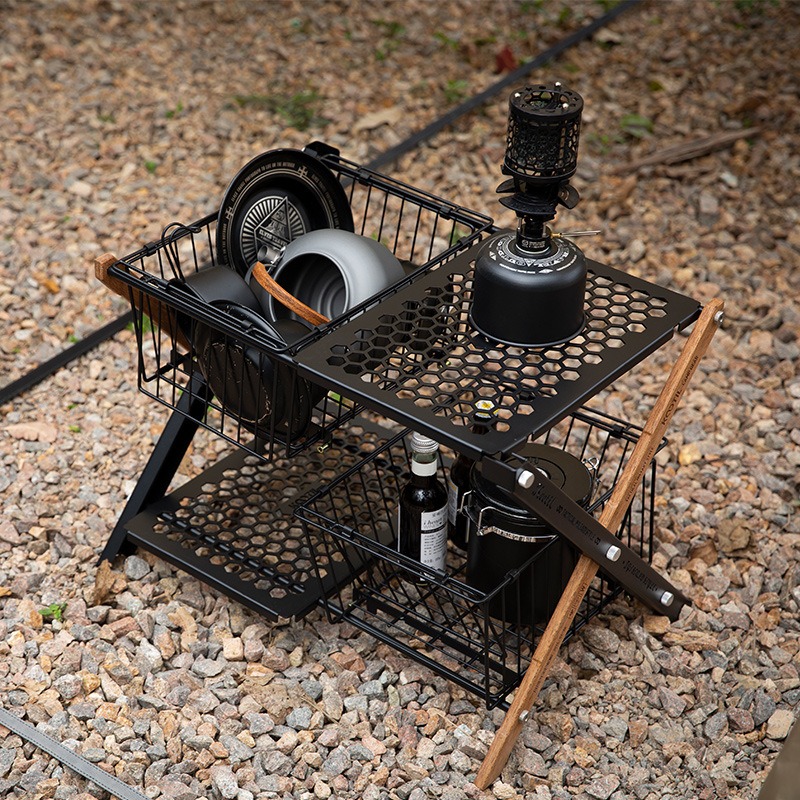 Портативные складные походные  – обзор и цена Outdoor Camping Cooking Table