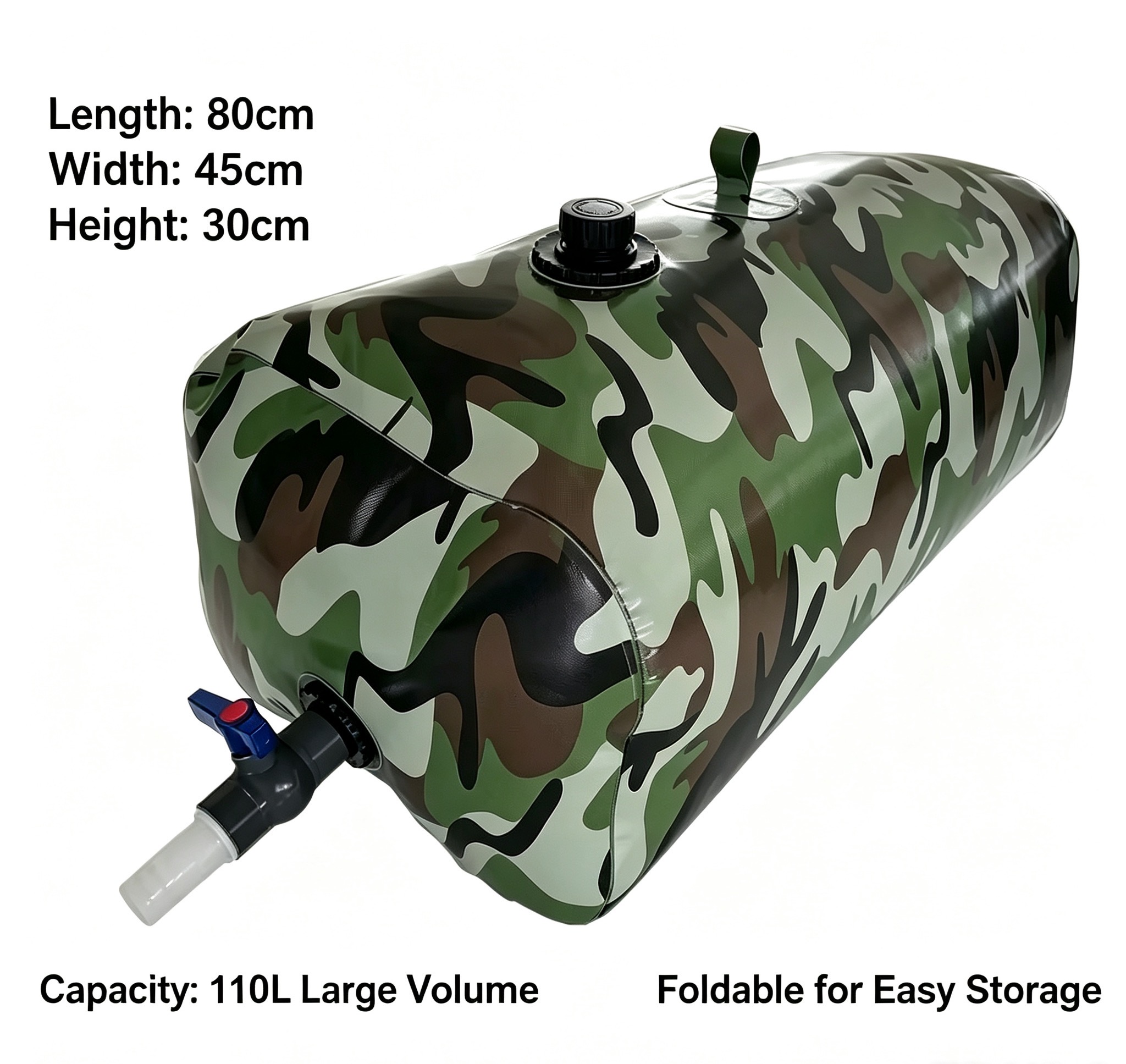Складной водонепроницаемый бак – обзор и цена Outdoor Camping Water Tank