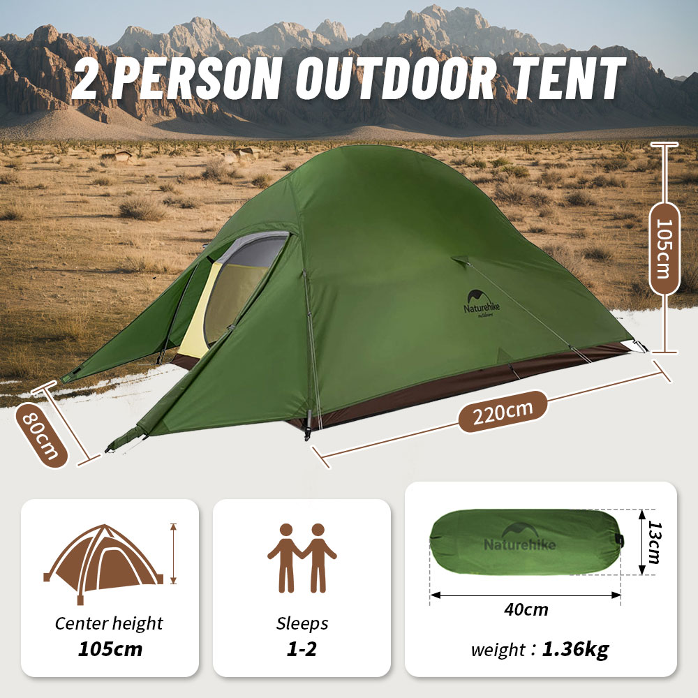 Naturehike Cloud Up 1, 2, 3-ме – обзор и цена Ultralight Ground Sheet