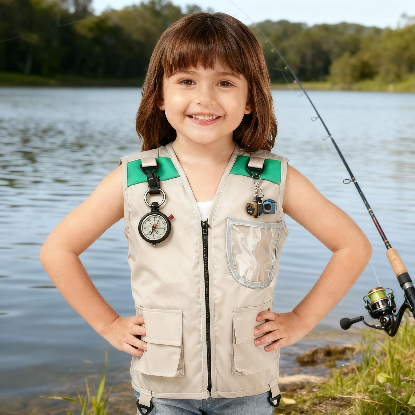 Детский жилет-карго, костюм бе – обзор и цена Outdoor Camping Kids Activities