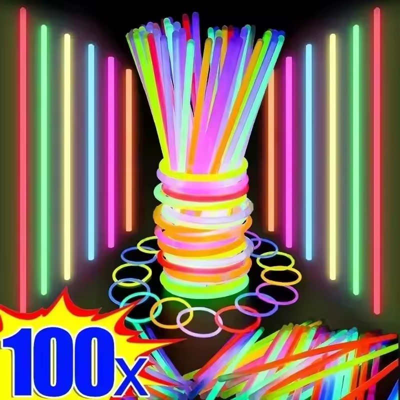 50/100 шт. флуоресцентные пало – обзор и цена Glow Sticks Survival