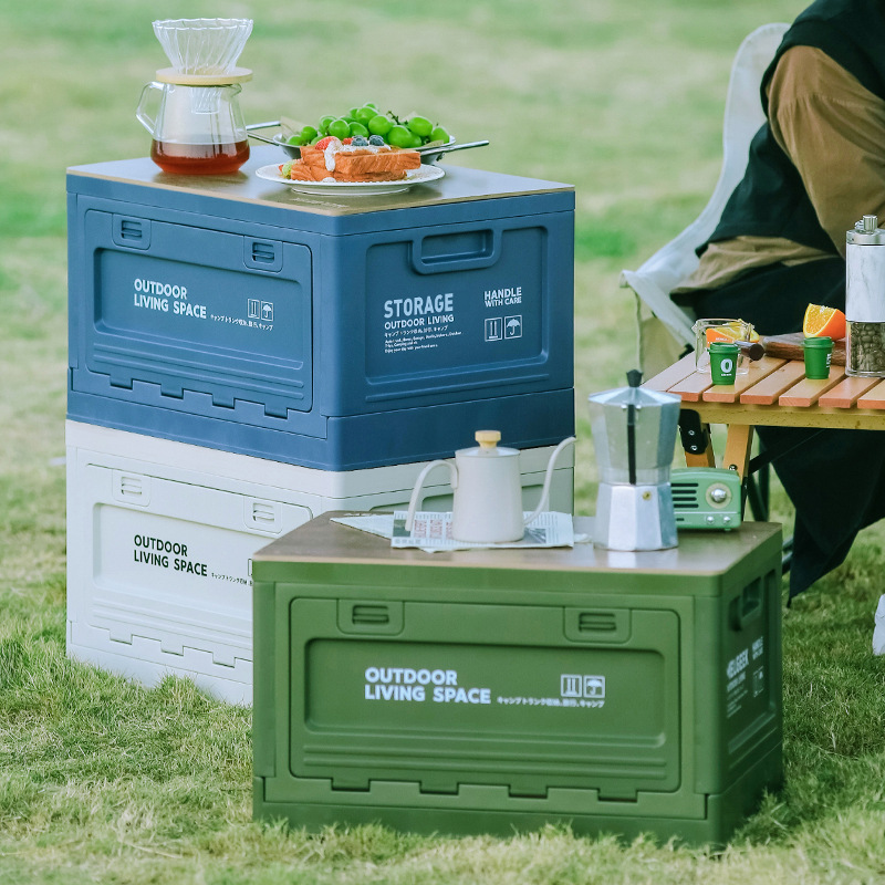 Складной ящик для хранения на  – обзор и цена Outdoor Camping Folding Storage Box