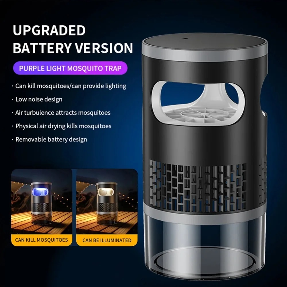 USB-лампа для уничтожения кома – обзор и цена Outdoor Camping Bug Zapper