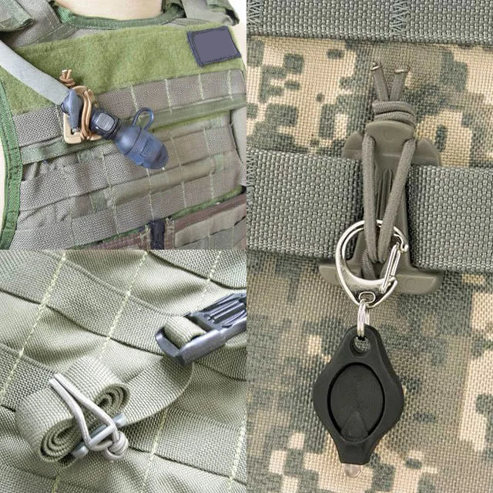 2 шт. Карабины-зажимы для рюкз – обзор и цена Outdoor Camping Essential Gear